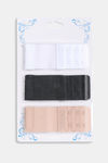 Zivame (Pack of 3) Bra Hook Extenders - Black Skin White — thumbnail 9